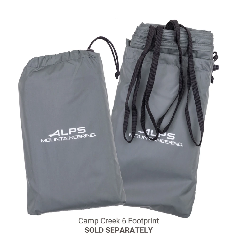 Alps Mountaineering Camp Creek 6-Person Gray/Red - Image 9